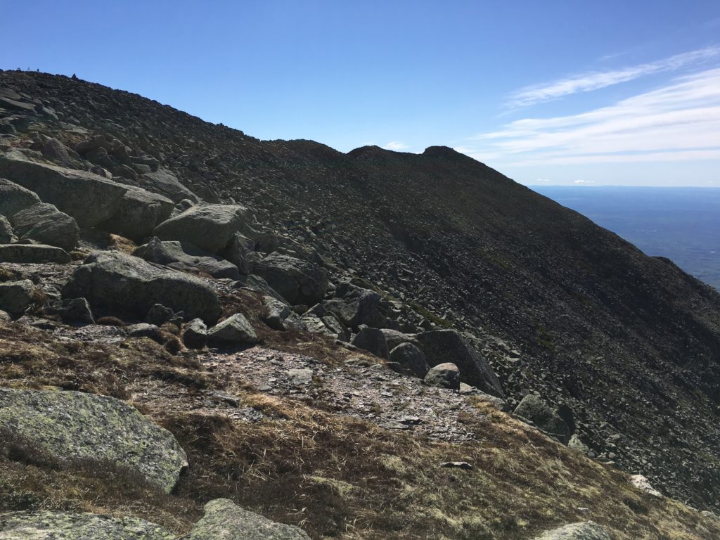 View of Katahdin Peak from Hunt