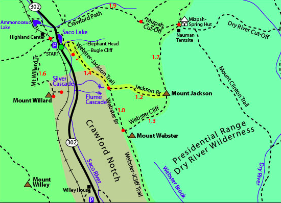 Webster Jackson Trail Map