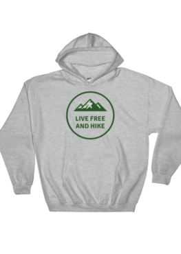Live Free and Hike Hooded Sweatshirt