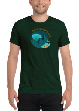 New Hampshire Mountains Short sleeve t-shirt - Unisex