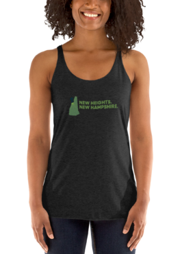 New Heights. New Hampshire - Women's Racerback Tank