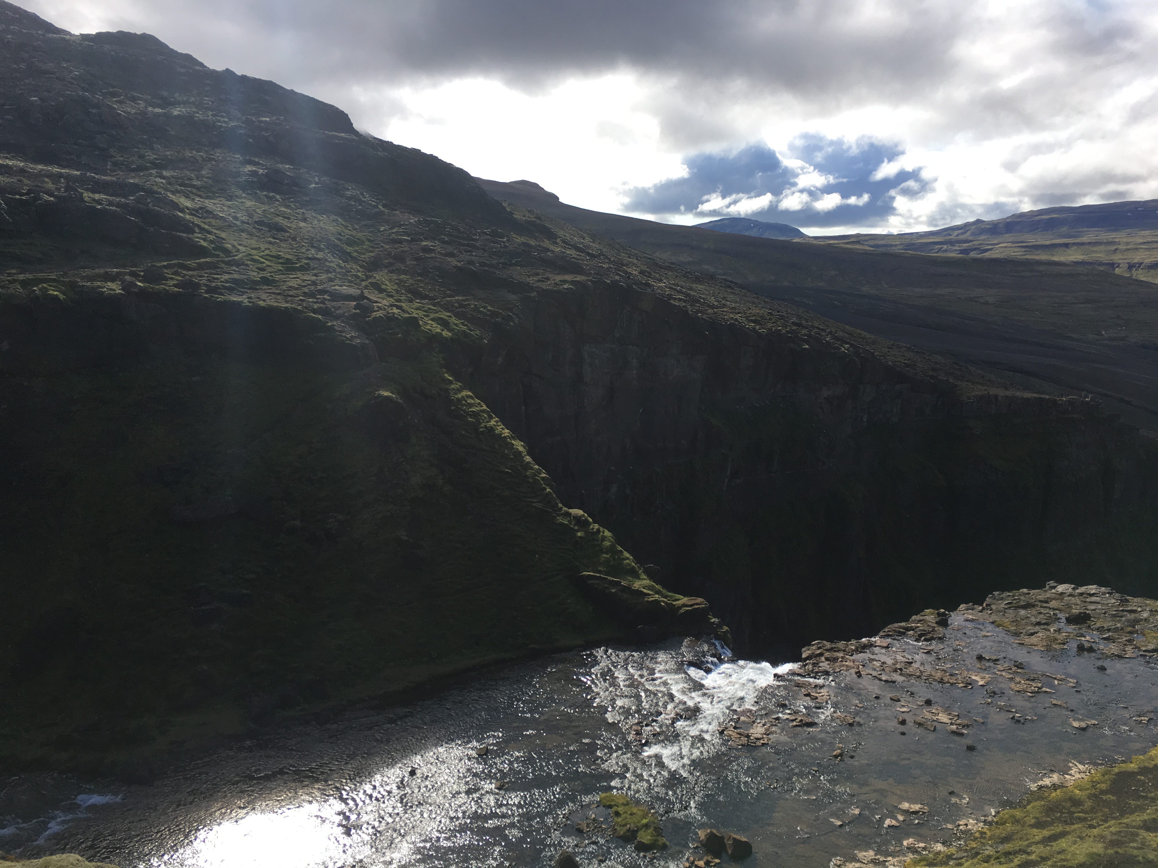 Views From the Top of Glymur Falls