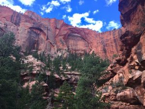 Kolob Arch In Zion National Park