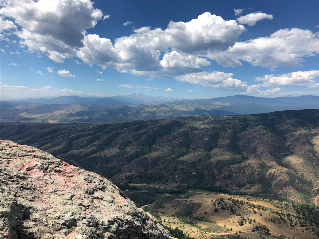 West Facing Views from Horsetooth Mountain