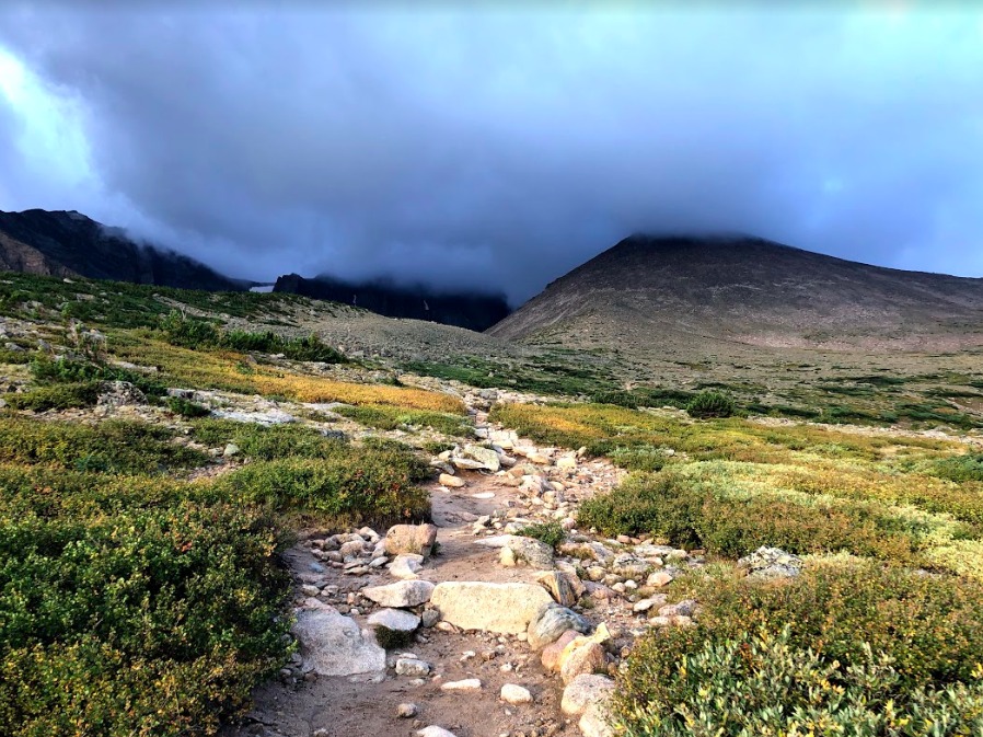 Views Heading to Chasm Lake