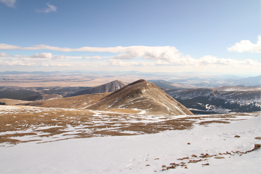 White Ridge from Mount Sherman