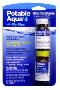 Iodine Water Purification Tablets