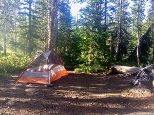 Camping with me, myself and I