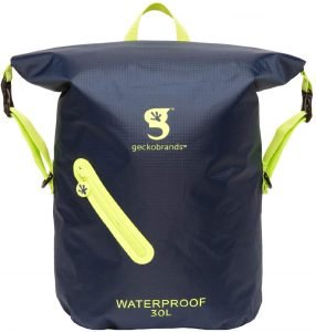 geckobrands Waterproof 30L Backpack