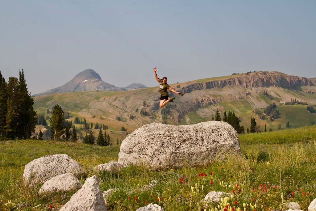 Views near lake Marion on Teton Crest Trail