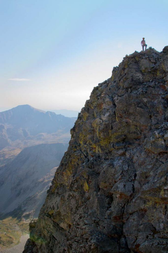 Ellingwood Point Near The Summit