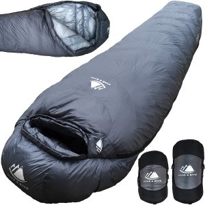 Hyke & Byke Katahdin 15 & 0F 625 Fill Power Hydrophobic Sleeping Bag
