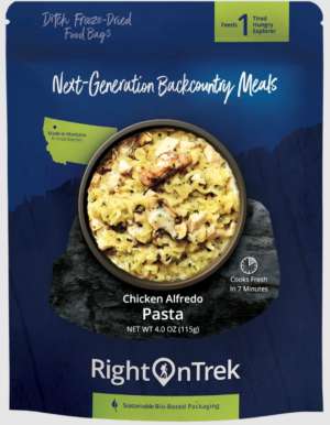 RIghtOnTrek Chicken Alfredo Pasta