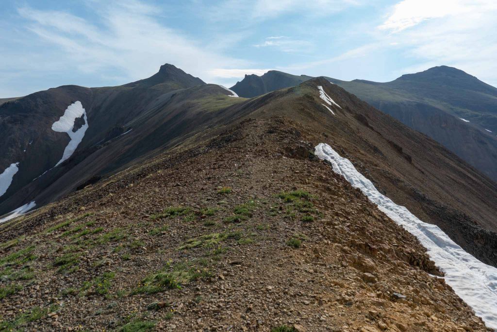 Just Before The Summit Of Redcloud Peak