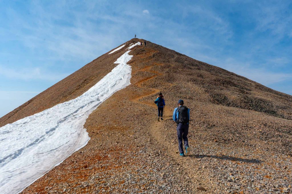 Just Before The Summit Of Redcloud Peak