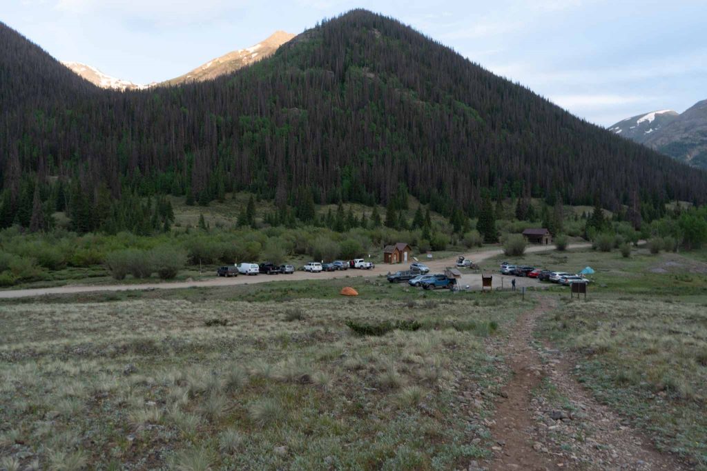 Just Before The Summit Of Redcloud Peak