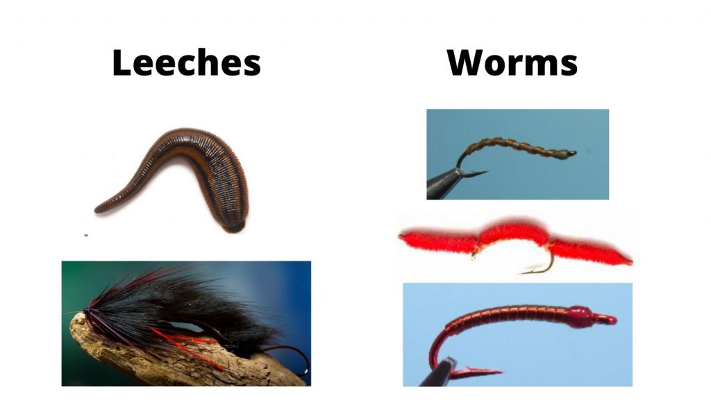 Annelid & Worm Fly Fishing Flies
