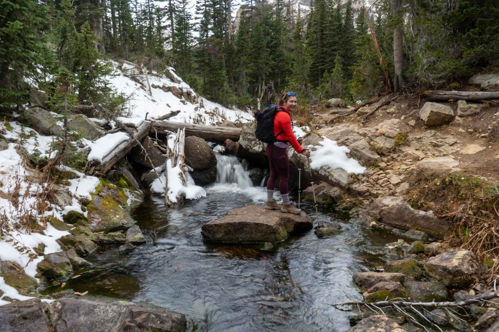 Ouzel Creek just before the lake