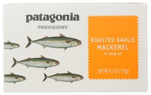 Patagonia Provisions, Mackerel Roasted Garlic Olive Oil