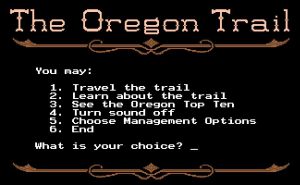 The Oregon Trail Game