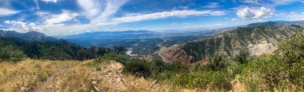 Pano from Grandeur Peak