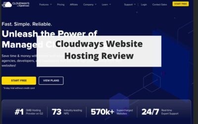 Cloudways Website Hosting Review