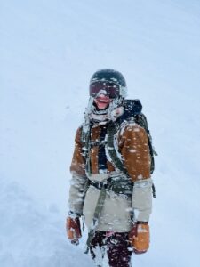 Snowing heavy in Japan