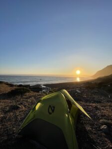 Lost Coast Trail camp site