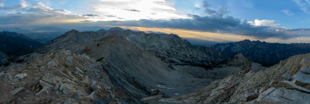 Views from Pfeifferhorn Summit