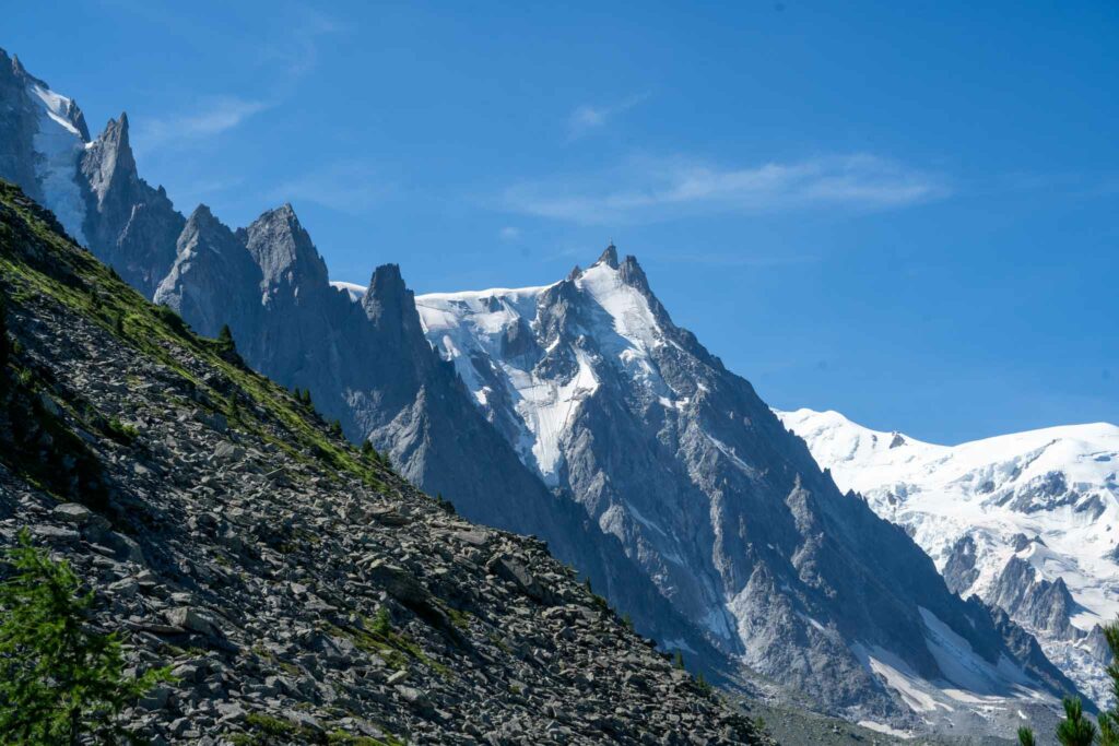 Aiguille du Midi from the Grand Balcon Nord