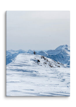Canvas Print: Winter In The Wasatch Mountains