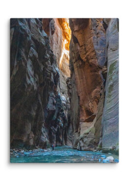 Canvas Print: The Narrows, Zion National Park