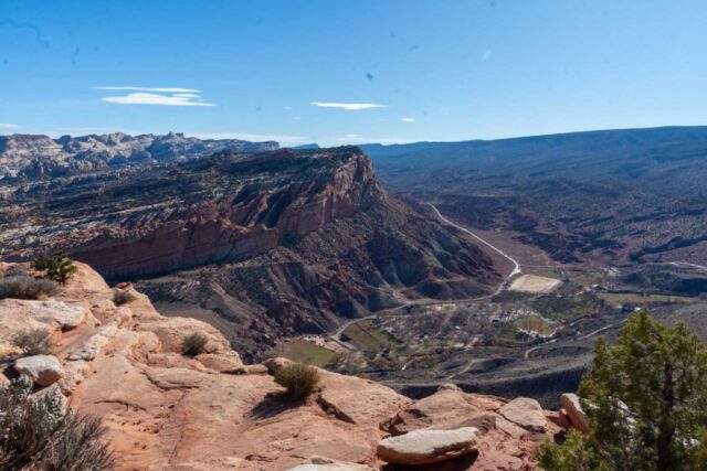 Views of Fruita from Navajo Knobs Trail overlook